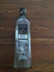 JOHNNIE WALKER BLACK LABEL.  1  lt (BOŞ ŞİŞE)