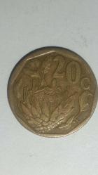 GÜNEY AFRİKA  1993  20 CENT