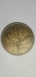 İTALYA 1958 20 LIRE