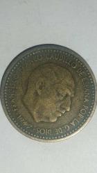 İSPANYA 1947   1 PESETA