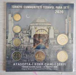 2020 Tedavül Hatıra para seti Ayasofya Temalı