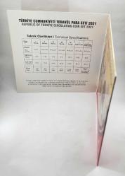2021 Tedavul Hatira Para Seti Gaziantep e Gazilik unvani verilisi