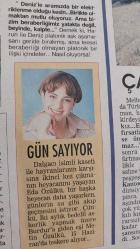 HÜRRİYET GAZETESİ-SHOW-PAZAR DERGİSİ-12 HAZİRAN 1994- SAYI:65-TÜRKAN ŞORAY-ANNA KARENİNA-HARUN KOLÇAK-ÖZCAN DENİZ-EDA ÖZÜLKÜ-MELTEM DOĞANAY-RÖPORTAJ-KANTODAN TANGO-SİBEL CAN-HİLMİ YAVUZ-BİR AŞK UĞRUNA