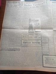Cumhuriyet Gazetesi - 12 Temmuz 1956 - Muhalefet Partileri Dün Meclise Döndü - Ara Seçimlerinin Bu Sene Yapılmasına Dair Teklif Gürültülere Yol Açtı - Kıbrıs'ta Tedhişçilere Ani Baskınlar Yapıldı - Makarna Yeme Müsabakası - Bedii Faik'in Duruşmasına Dün Sabah Başlandı - Rüyam Kotrası Rakiplerinden 31 Deniz Mili Önde İlerliyor - Beykoz Fabrikası Tehlike Atlattı - Ferid Paşa Yalısını Örten Esrar Perdesi - Karanlıkta Sesler Yazan Perihan Zorlu - Burhan Felek - Üstad Münir Nurettin Selçuk Ve Korosu Bu Akşam Beşiktaş Bahçesinde - Resimli Romanımız Feci Bir Hata - Karacaoğlan Yazan Yaşar Kemal Yazı Dizisi - Bulmaca - Denizcilik Bankası - 150 Belediye Zabıtası Adayı Dün İmtihan Oldu- Galatasaraylı Sporcuların Babası Gündüz Kılıç - Rakipleri İçin Tehlike Üçüncü Beşiktaş - Film Yıldızı Cihan Işık Puro Tuvalet Sabunları Kullanıyorum Diyor - Doğubank