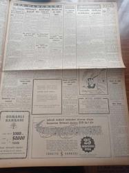 Cumhuriyet Gazetesi - 12 Temmuz 1956 - Muhalefet Partileri Dün Meclise Döndü - Ara Seçimlerinin Bu Sene Yapılmasına Dair Teklif Gürültülere Yol Açtı - Kıbrıs'ta Tedhişçilere Ani Baskınlar Yapıldı - Makarna Yeme Müsabakası - Bedii Faik'in Duruşmasına Dün Sabah Başlandı - Rüyam Kotrası Rakiplerinden 31 Deniz Mili Önde İlerliyor - Beykoz Fabrikası Tehlike Atlattı - Ferid Paşa Yalısını Örten Esrar Perdesi - Karanlıkta Sesler Yazan Perihan Zorlu - Burhan Felek - Üstad Münir Nurettin Selçuk Ve Korosu Bu Akşam Beşiktaş Bahçesinde - Resimli Romanımız Feci Bir Hata - Karacaoğlan Yazan Yaşar Kemal Yazı Dizisi - Bulmaca - Denizcilik Bankası - 150 Belediye Zabıtası Adayı Dün İmtihan Oldu- Galatasaraylı Sporcuların Babası Gündüz Kılıç - Rakipleri İçin Tehlike Üçüncü Beşiktaş - Film Yıldızı Cihan Işık Puro Tuvalet Sabunları Kullanıyorum Diyor - Doğubank