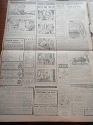 Cumhuriyet Gazetesi - 12 Temmuz 1956 - Muhalefet Partileri Dün Meclise Döndü - Ara Seçimlerinin Bu Sene Yapılmasına Dair Teklif Gürültülere Yol Açtı - Kıbrıs'ta Tedhişçilere Ani Baskınlar Yapıldı - Makarna Yeme Müsabakası - Bedii Faik'in Duruşmasına Dün Sabah Başlandı - Rüyam Kotrası Rakiplerinden 31 Deniz Mili Önde İlerliyor - Beykoz Fabrikası Tehlike Atlattı - Ferid Paşa Yalısını Örten Esrar Perdesi - Karanlıkta Sesler Yazan Perihan Zorlu - Burhan Felek - Üstad Münir Nurettin Selçuk Ve Korosu Bu Akşam Beşiktaş Bahçesinde - Resimli Romanımız Feci Bir Hata - Karacaoğlan Yazan Yaşar Kemal Yazı Dizisi - Bulmaca - Denizcilik Bankası - 150 Belediye Zabıtası Adayı Dün İmtihan Oldu- Galatasaraylı Sporcuların Babası Gündüz Kılıç - Rakipleri İçin Tehlike Üçüncü Beşiktaş - Film Yıldızı Cihan Işık Puro Tuvalet Sabunları Kullanıyorum Diyor - Doğubank