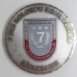 7. Kolordu Komutanlığı Diyarbakır Madalyon