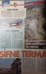 HÜRRİYET GAZETESİ-SHOW-PAZAR DERGİSİ-30 EKİM 1994-SAYI:85-GÖZDE TAN-ROSEANNE ARNOLD-LİZ TAYLOR-JEAN -CHARLES FABRE-MURAT BARDAKÇI-ELİDA GİBBS-ŞİFNE TERMAL-SERDAR ORTAÇ RÖPORTAJ-ÇOŞKUN SABAH-BURHAN ÇAÇAN-FATİH ÜREK-ÖMÜR GENÇEL-FULDEN URAS-NESLİHAN-KIZARMIŞ MEYVELER-UĞUR GÜNERİ-MUSTAFA SANDAL-FENG SHUİ