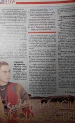 HÜRRİYET GAZETESİ-SHOW-PAZAR DERGİSİ-30 EKİM 1994-SAYI:85-GÖZDE TAN-ROSEANNE ARNOLD-LİZ TAYLOR-JEAN -CHARLES FABRE-MURAT BARDAKÇI-ELİDA GİBBS-ŞİFNE TERMAL-SERDAR ORTAÇ RÖPORTAJ-ÇOŞKUN SABAH-BURHAN ÇAÇAN-FATİH ÜREK-ÖMÜR GENÇEL-FULDEN URAS-NESLİHAN-KIZARMIŞ MEYVELER-UĞUR GÜNERİ-MUSTAFA SANDAL-FENG SHUİ