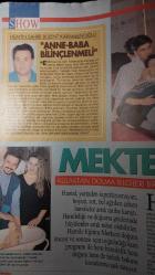 HÜRRİYET GAZETESİ-SHOW-PAZAR DERGİSİ-18 ARALIK 1994-SAYI:92-ÖZGE ÖZSAĞMAN-ADALET AĞAOĞLU-ZUHAL YORGANCIOĞLU-DEMET SAĞIROĞLU-MÜJDE AR-BÜLENT KARAMANOĞLU-NİLGÜN GÜZEL-NURÇİN CANKUR-CEHENNEME YOLCULUK-SÜNNET GÖLÜ-SAİT FAİK-HANİ MİCKEY ROURKE-MADONNA-MURİEL DAGMAR-MURAT BARDAKÇI-UĞUR YÜCEL-TUĞLUR ŞAVKAY-JAK DELEON