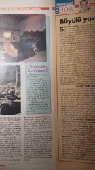 HÜRRİYET GAZETESİ-SHOW-PAZAR DERGİSİ-18 ARALIK 1994-SAYI:92-ÖZGE ÖZSAĞMAN-ADALET AĞAOĞLU-ZUHAL YORGANCIOĞLU-DEMET SAĞIROĞLU-MÜJDE AR-BÜLENT KARAMANOĞLU-NİLGÜN GÜZEL-NURÇİN CANKUR-CEHENNEME YOLCULUK-SÜNNET GÖLÜ-SAİT FAİK-HANİ MİCKEY ROURKE-MADONNA-MURİEL DAGMAR-MURAT BARDAKÇI-UĞUR YÜCEL-TUĞLUR ŞAVKAY-JAK DELEON