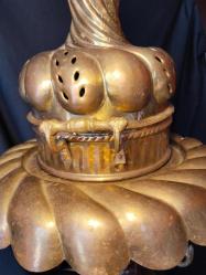 OSMANLI KONAK ÇIKMASI OLDUKÇA YAŞLI(150 YAŞ CİVARI) PAŞA MANGALI