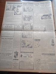 Cumhuriyet Gazetesi - 23 Temmuz 1956 - Pakistan Cumhurbaşkanı General İskender Mirza Bugün Şehrimize Geliyor - Dün Bütün Türkiye'yi Sıcak Dalgası Kapladı - Batılılar Ve Assuan Barajı - Güney Kore Savaş Birliğimiz -  Eski Adalet Bakanı Osman Şevki Çiçekdağ Dün Törenle Defnedildi - Çırağan Sarayı Yerinde Yapılacak 300 Odalı Otel - Akis Dergisinin Son Sayısı Toplattırıldı - Balkan Oyunları Bitti - Kıbrıs Türk'tür Partisi İngilizce Bir Gazete Çıkarıyor - Beykoz Kundura Fabrikasının Islahı - Kavaklı Fevzi Paşa'nın Ağzından 16 Mart 1920- Komünist Devletler Birliği - Film Festivalinden Notlar - Burhan Felek - Karacaoğlan Yazan Yaşar Kemal Yazı Dizisi - Resimli Romanımız Kraliçenin Gerdanlığı - Film Yıldızı Yvonne De Carlo- Dünya Güzellik Kraliçesi - Futbolda Transfer - Haldun İşmen Kapri Napoli Arasını Yüzecek