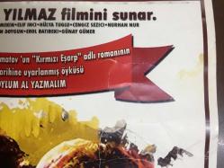 TÜRKAN ŞORAY AFİŞİ / POSTERİ - BÜYÜK BOY - ORİJİNAL - 49 X 33 cm EBADINDA - Original Turkish Big Size Poster - HSAL KÜLTÜR ve EDEBİYAT KULÜBÜ, 25 NİSAN 2019, SELVİ BOYLUM AL YAZMALIM, KADİR İNANIR, TÜRKAN ŞORAY