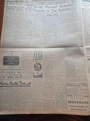 Cumhuriyet Gazetesi - 20 Ağustos 1956 - Van Özalp Hadisesinde Sorumlu Olanlar - Marilyn Monroe Geliyor - Kasım Gülek Arkeolojik Bir Geziye Çıkacak - Süveyş İhtilafında Türkiye'nin Rolü -  Cumhuriyetçi Millet Partisi Tokat Kongresi - Prenses Margaret 26 Yaşına Basıyor - Gayretspor Galip  - Galatasaray'da 50. Yıl Töreni - Kutu Kutu İçinde Yazan Orhan Hançerlioğlu Yazı Dizisi - Müseccel Felah Ve Yavuz Gruplarında Çalışanlar - Esad Kan Paris'e Gitti - Sophia Loren Baloda Kendisini Çimdikleyen Arab Diplomatını Yumrukladı - Burhan Felek - Resimli Romanımız Kraliçenin Gerdanlığı - İzmir Enternasyonal Fuarı Bugün Açılıyor - Galatasaray Acarı 3  1 Mağlup Etti -  Berec - Profesyonel Takımların Dün Yaptıkları Antrenman Maçları - Yol Mukavemet Biniciliği Fehmi Kürkçü Kazandı