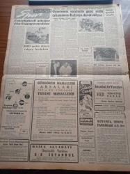 Cumhuriyet Gazetesi - 22 Haziran 1956 - Kıbrıs Hakkında Türk Tezi Değişmeyecek - İtalya Devlet Reisi Gioavanni Gronchi - Kasım Gülek'in Katıldığı Yeni Basın Davası - Stalin'in Gizli Cinayetleri - Dışişleri Fuat Köprülü'nün İstifası - Rusya Mısır'a Faizsiz Yardım Teklifi Yaptı - Çek Talebeler Kızıl Rejime Cephe Aldı - Karanlıkta Sesler Yazan Perihan Zorlu Yazı Dizisi - Mustafa Kemal Derneğinin Kongresi - Sadabad Kasrı - Burhan Felek - Karacaoğlan Yazan Yaşar Kemal Yazı Dizisi - Vita - Resimli Romanımız Çifte Cinayet- Radyo Bugünkü Program - Atom Ve Hidrojen Bombaları Kısırlık Yapıyormuş - Beşiktaş Kulübü Atleti İlhan Bilgitay'ın Rekor Denemesi - Puro Tuvalet Sabunları - İngiliz Atleti Gordon Pirie 5000 Metrede Dünya Rekoru Kırdı - Necipbey Briyantini - Gazetemiz Vasıtasıyla Genç Milli Takımımızı İtalya'ya Davet Ediyor - Milli Basketbol Takımı Antrenörü Samuel Fox - Güngören Mahallesi Arsaları