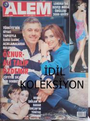 Alem Magazin Dergisi - 29 Mart 2000 - Ali Talip Özdemir - Öznur Özdemir - Ergun Gürsoy - Ahmet San - Ilgın Beyazıt - Mehmet Kunt - Erol Aksoy - Halit Narin - Ateş Ünal Erzen - Melek Boz - Sinan Uzan - Güneş Taner - Müge Kılıçalp - Cömert Küce - Kerim Cem - Onur Alp Kalleci - Pertev Kandilcioğlu - Rauf Bahadır - Gülay Gürsu - Zafer Hasçelik - Nurhan Kazaz - Ali Kaan Kurbanzade - İzzet Çapa - Muzi Karaata - Burak Duruman - Mehmet Berker - Şefik Öztek - Esin Maraşlıoğlu - Suzet İlkbahar - Ajda Pekkan - Nurettin Özaltın - Semra Özal - İzzet Çapa - Tolga Sezgin - Ali Sunal - Hande Abut - Şükran Berker - Elif Ergani - Rıfat Elhadef - Gülay Kuriş - Yavuz Öngör - Erdinç Seferoğlu - Nur Akgerman - Gülümsün Setçi - Ayşe Barın - Cemil İpekçi - İzzet Stamati - Aleyna Gocay - Levent Aydın - Sibel İlkiz - Ali Deveci - Ünal Demirkaya - Serdar Baskın fotoğraf ve haberi - Tam Takım Dergi