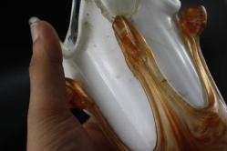 Antika Murano AVİZE CAMI DETAYLAR RESIMLERDE (ÇİFT RAF