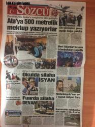 Sözcü Gazetesi, 19 Şubat 2018, Akp, Mhp, Saygı öztürk, Fatih terim, Bafetimbi gomis, Fernando, Serdar aziz, Konyaspor, Alanyaspor, Giuliano, Binali yıldırım, Sinan meydan, Rahmi turan, Başak, Fenerbahçe, Başakşehir, Fernandao, Şener, Eren, Beşiktaş, Fernando muslera, Tottenham, Ali koç, Aykut kocaman, Trabzonspor, Orman, Skrtel, Galatasaray, Gomis, Rodrigues, Muslera, Aziz, Nagatomo, Selçuk, Donk, Sinan, Yasin, Yilmaz, Erdoğan, Talisca, Bayern, Bayern münih, Juventus, Benfica, Ajax, Lyon, Aik, Casemiro, Aydın, Bolu, Bursa, Çorum, Hakkari, Hatay, Kars, Konya, Muş, Ordu, Samsun, Trabzon, Van, Ege, Brezilya, Fransa, Almanya, Portekiz, Hollanda, Türkiye, Rusya