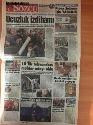Sözcü Gazetesi, 18 Şubat 2019, Akp, Uğur dündar, Saygı öztürk, Fatih terim, Feghouli, Mariano, Belhanda, Binali yıldırım, Kemal kılıçdaroğlu, Rahmi turan, Başak, Fenerbahçe, Başakşehir, Ozan, Emre, Ali koç, Trabzonspor, Orman, Galatasaray, Muslera, Aziz, Selçuk, Donk, Yasin, Gassama, Roda, Serkan olguncan, Deniz zeyrek, Deniz ayhan, Benfica, Lyon, Beto, Marcao, Afyonkarahisar, Ankara, Antalya, Bolu, Denizli, Erzurum, Hatay, İstanbul, İzmir, Kayseri, Kocaeli, Malatya, Muş, Ordu, Sivas, Tokat, Trabzon, Uşak, Yalova, Kolombiya, Türkiye, ,