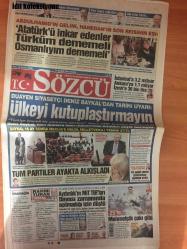 Sözcü Gazetesi, 22 Şubat 2019, Akp, Uğur dündar, Saygı öztürk, Fatih terim, Mariano, Belhanda, Rahmi turan, Başak, Fenerbahçe, Başakşehir, Ozan, Alper, Cengiz, Eren, Emre, Mehmet topal, Şampiyonlar ligi, Galatasaray, Muslera, Nagatomo, Donk, Sinan, Yasin, Fernandes, Erdoğan, Tolgay, Arsenal, Benfica, Lyon, Marcao, Ankara, Antalya, Aydın, Bolu, İstanbul, İzmir, Kars, Muş, Ordu, Van, Ege, Portekiz, Romanya, Türkiye, Rusya, Belarus, Saba