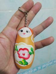 Matruşka ahşap bebek figür biblo anahtarlık set koleksiyon dekor hediye nostalji tasarım süs hobi eğlence vintage aksesuar promosyon reklam Hediyelik dekorluk retro minyatür diorama ölçekli