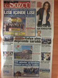 Sözcü Gazetesi, 31 Eki̇m 2016, Akp, Mhp, Uğur dündar, Saygı öztürk, Agu, Yusuf, Konyaspor, Karabükspor, Rahmi turan, Başak, Fenerbahçe, Başakşehir, Volkan, Lens, Visca, Josef, Ozan, Şener, Alper, Cengiz, Epureanu, Eren, Dick advocaat, Mehmet topal, Devlet bahçeli, Ali koç, Trabzonspor, Orman, Skrtel, Ozan tufan, Şükrü elekdağ, Aziz, Selçuk, Roda, Erdoğan, Aatif, İsmail, Lyon, Aik, Adana, Ankara, Antalya, Aydın, Bolu, İzmir, Karabük, Kayseri, Konya, Kütahya, Muş, Ordu, Rize, Trabzon, Uşak, Van, Sıla, Çelik, Hollanda, Türkiye, Ukrayna, Gürcistan,