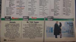 HÜRRİYET GAZETESİ-TV MAGAZİN DERGİSİ-1 MAYIS-7 MAYIS-1999-KAPAK-FOROĞRAF-RÖPORTAJ-EBRU ŞALLI-EMRAH-AŞK-ÖZLEM YILDIZ-ÇILGIN GECE-SİBEL CAN-HÜLYA AVŞAR-TÜRKAN ŞORAY-EKREM BORA-ÜÇ ARKADAŞ-HÜLYA KOÇYİĞİT-KADİR İNANIR-MÜŞFİK KENTER-HALİT AKÇATEPE-EYVAH BABM-HALUK BİLGNER-YILDIZ ASYALI-BEKARIN DERDİ-JOHN CANDY-ALLY SHEEDY--