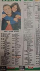 HÜRRİYET GAZETESİ-TV MAGAZİN DERGİSİ-1 MAYIS-7 MAYIS-1999-KAPAK-FOROĞRAF-RÖPORTAJ-EBRU ŞALLI-EMRAH-AŞK-ÖZLEM YILDIZ-ÇILGIN GECE-SİBEL CAN-HÜLYA AVŞAR-TÜRKAN ŞORAY-EKREM BORA-ÜÇ ARKADAŞ-HÜLYA KOÇYİĞİT-KADİR İNANIR-MÜŞFİK KENTER-HALİT AKÇATEPE-EYVAH BABM-HALUK BİLGNER-YILDIZ ASYALI-BEKARIN DERDİ-JOHN CANDY-ALLY SHEEDY--
