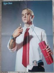 Eminem poster arkası  Moroon posteri