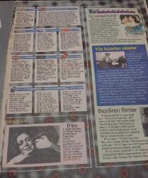 HÜRRİYET GAZETESİ-TV MAGAZİN DERGİSİ-30 EKİM-1999-KAPAK-FOTOĞRAF-RÖPORTAJ-SEREN SERENGİL-ÜÇ SANİYE KURALI-NOTORİUS-YÜZ KIZARTICI OLAYLAR-BEZDİREN FİLMLER-EL KIZI-YILAN HİKAYESİ-İKİ KADIN-GÖLGE BUNALIMI