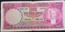 5.EMİSYON 1.TERTİP 1000 TÜRK LİRASI