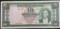 5.EMİSYON 6.TERTİP 10 TÜRK LİRASI
