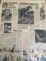 HÜRRİYET GAZETESİ 29 Eylül 1965 Yıl :18 SAYI :6256--Prenses Fazıla,Kayınpederi Ürgüplü fotoğraflı haberi--Talim - terbiye  borçlu  sınıf geçmeyi  2. defa  reddetti ---Türk Ortodoksların  lideri konuştu :  Patrikhane  ,Türk  adliyesini  B. Milletlere  şikayet edemeyiz ---Balkan  harbinde acele olarak subay çıkarılan  sınıf  300  şehit  vermiş ---Erzurumlu iki akraba  senenin  çöpçüsü seçildi ---Filipinler de ki   bir yanardağ  indifa  etti  ve 300 kişi öldü ----Karısını Eyfel kulesinden  atan adam yargılanıyor ---Zeynep  Tarımer  İngiltere  'nin  tanınmış  artistleri arasına  girdi ---Akaryakıt tankerini   kahve deposu yaptılar ---5-1 Rövanşı   -Sion  'un  büyük  kozu   sağiç  Eschmann  'dır---13 tutturan   boyacı   Haçik dün Toto' dan  244 bin lira aldı -- Beşiktaş , Vefa  maçı için  kampa giriyor ----Rusların  caz  kraliçesi de var  --Dünyanın  en küçük  alıcı ve  verici  telsizi yapıldı --- Lokomotifle çarpışan  dev fiilin sonu ----
