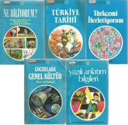 MİLLİYET YAYINLARI YARDIMCI KİTAPLAR 1-5 KİTAP SERİ (NE BİLİYORUM, ÇOCUKLARA GENEL KÜLTÜR, TÜRKÇEMİ İLERLETİYORUM, YAZILI ANLATIM BİLGİLERİ, TÜRKİYE)