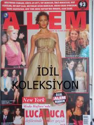 Alem Magazin Dergisi - 21 Eylül 2005 - Paris Hilton - Eva Longoria - Marc Jacobs - Luca Orlandi - Carmen Electra - Donald Trump - Ashley Olsen - Diane Von Furstenberg - Melissa George - Olivia Chantecaille - Jamie Gregory - Catherine Zeta Jones - Michael Douglas - Kirsten Dunst - Jane Mayle - Karolina Kurkova - Carolyn Murphy - Yaprak Gerçek - Roberto Cavalli - Rosario Dawson - May Anderson - Mustafa Deryahan - Kürşat Tezmen - Erin Axtell - Berna Erten - Eva Longoria - Burçin Büke - Gökhan Kancal - Beyhan Özden - Cengiz Kancal - Kaan KAncal - Lerzan Kancal - Saner Özden - Osman Çarmıklı - Uzay Kozak - Selin Çarmıklı - Ümran Yılmaztürk - Serap Ulusoy - Şehnaz Özay - Zafer Civelek - Sema Basa - İnci Gazioğlu - Canan İmer - Nadire İçkale - İmran Yılmaztürk - Demet Müftüoğlu - Albert Hako - Cem Hakko - Betina Hakko fotoğraf ve haberi - Tam Takım Dergi