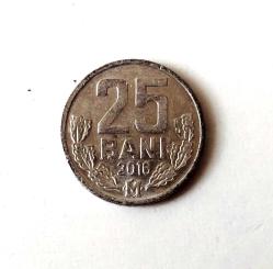 Moldova 25 Bani 2016