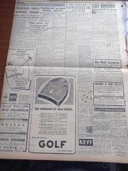 Cumhuriyet Gazetesi - 9 Ekim 1957 - Aday Listesinin Neşrinden Sonra Demokrat Parti'de İstifalar Arttı - Cumhuriyet Halk Partisinin Duvar Afişlerinden Biri - Nadir Nadi - Cumhuriyetçi Millet Partisi Genel Başkanı Osman Bölükbaşı Bugün Muhakeme Ediliyor - Rus Diktatörü Hrutçef Bizi Tehdit Ediyor - Kadınlar Da Siyasi Parti Kuruyorlar - Profesör Hüseyin Nail Kubalı - 20 Liraya Bir Yahudi Yazı Dizisi - İblisin Kızı Yazan Guy Des Cars Yazı Dizisi - Münci Kapani - Burhan Felek - Meşhur Bir Bale Geliyor Ballets Jean Babilee - Golf Ökçe Lastiği - Ruh Tahlilleri - Vali Fahrettin Kerim Gökay Demokrat Parti İl Merkezini Ziyaret Etti - Türkiye İngiltere Milli Futbol Maçı Kesinleşti - 19 Mayıs Stadının Açılış Merasimi İçin Fenerbahçe Galatasaray Karması Çağrıldı - Asya Gribi Ve Nezleden Enflucide Uras Korur