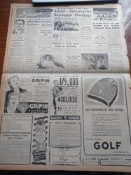 Cumhuriyet Gazetesi - 13 Kasım 1957 - Demokrat Parti Çevrelerinde İskat Teklifine Muhalefet Var - Yüksek Seçim Kurulunu Uğraştıracak İtirazlar - İran Bahreyn Adasını İstiyor - Cemil Said Barlas Ve Arkadaşları Dün Yozgat'a Gönderildiler - Paris Üniversitesi Doktor Nihad Reşad'a Şeref Payesi Verdi - Canberra Süvarisi Atom Mevzuunda Konuşmuyor - NATO'ya Yapılan Teklifler - Hukukçu Atatürk'ü Anıyor - Fezanın İlk Fatihleri Suni Peykler - Seni Sevmek Kaderim Yazan Sinclair Levis Yazı Dizisi - Mirasyedi Barbara Hutton 6. Kocası Von Cramm'dan Ayrılıyor - Çituris Biraderler Sınırdışı Edildiler - Gaziantep'te Helvacılar Grev Yapıyor - Ciklet Kraliçesi On Yıldır Uyuyor - Tiyatro Festivali Bu Gece Başlıyor - Jiri Koble Memleketine Dönüyor - Gripin - İstanbul Genç Karması Yılbaşında Irak'a Gidiyor - Eski Milli Kalecimiz Cihad Arman Asya Gribine Yakalandı - Eski Dünya Ski Şampiyonu Pravda Sakatlandı