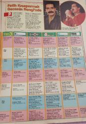 SABAH GAZETESİ-YENİ-TV GUİDE DERGİSİ-MODERN TV DERGİSİ-20 MART-26 MART-1993-SAYI:9-KAPAK-FOTOĞRAF-RÖPORTAJ-BAYAN-YENİ SAKLAMBAÇ-RÜYA-BAYRAMIN AĞIR TOPLARI-VALERİ KAPRİSKY-FARAH FAWCET-SAFİYE SOYMAN-EKRANIN GÜCÜ-İBRAHİM TATLISES-HÜLYA AVŞAR-LEYLA TEKÜL-JOKER MUSTAFA-MUSTAFA YOLAŞAN-ROBİN'İN OYUNCAKLARI-ÖLÜ OZONLAR DERNEĞİ-BALIKÇI KRAL-MERAKLI MELAHAT-RÜYA ERSAVCIKAAN GİRGİN-BANU İMSET--FATİH KISAPARMAK-PORTAKAL ÇİÇEĞİM-EKMEK KAVGASI-AYŞEN GRUDA-ŞEKERPARE-ŞENER ŞEN-YAPRAK ÖZDEMİROĞLU-ŞEVKET ALTUĞ-UMUT TAKSİ-SICAK TATLI YAZ-SEVTAP PARMAN-AYTAÇ ARMAN-AHMET ÖZHAN-HÜR KAN-SYLVESTER STALLONE-DARLANNE FLUEGEL-MEHPARE ÇELİK-METİN AKPINAR-MEN İLE ZİN-MELTEM DOĞANAY-YALÇIN DÜMER-BASIN KLÜBÜ-RASİM ÖZTEKİN-AYDAN ŞENER-BAŞ BELASI-GÜLŞEN BUBİKOĞLU-SİNAN ÖZEN-MAVİ BONCUK-TARIK AKAN-EMEL SAYIN-MUAZZEZ ABACI-BARIŞ MANÇO-7 DEN 77 YE-TANRILAR ÇILDIRMIŞ OLMALI-