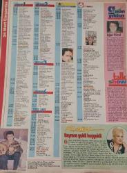 SABAH GAZETESİ-YENİ-TV GUİDE DERGİSİ-MODERN TV DERGİSİ-20 MART-26 MART-1993-SAYI:9-KAPAK-FOTOĞRAF-RÖPORTAJ-BAYAN-YENİ SAKLAMBAÇ-RÜYA-BAYRAMIN AĞIR TOPLARI-VALERİ KAPRİSKY-FARAH FAWCET-SAFİYE SOYMAN-EKRANIN GÜCÜ-İBRAHİM TATLISES-HÜLYA AVŞAR-LEYLA TEKÜL-JOKER MUSTAFA-MUSTAFA YOLAŞAN-ROBİN'İN OYUNCAKLARI-ÖLÜ OZONLAR DERNEĞİ-BALIKÇI KRAL-MERAKLI MELAHAT-RÜYA ERSAVCIKAAN GİRGİN-BANU İMSET--FATİH KISAPARMAK-PORTAKAL ÇİÇEĞİM-EKMEK KAVGASI-AYŞEN GRUDA-ŞEKERPARE-ŞENER ŞEN-YAPRAK ÖZDEMİROĞLU-ŞEVKET ALTUĞ-UMUT TAKSİ-SICAK TATLI YAZ-SEVTAP PARMAN-AYTAÇ ARMAN-AHMET ÖZHAN-HÜR KAN-SYLVESTER STALLONE-DARLANNE FLUEGEL-MEHPARE ÇELİK-METİN AKPINAR-MEN İLE ZİN-MELTEM DOĞANAY-YALÇIN DÜMER-BASIN KLÜBÜ-RASİM ÖZTEKİN-AYDAN ŞENER-BAŞ BELASI-GÜLŞEN BUBİKOĞLU-SİNAN ÖZEN-MAVİ BONCUK-TARIK AKAN-EMEL SAYIN-MUAZZEZ ABACI-BARIŞ MANÇO-7 DEN 77 YE-TANRILAR ÇILDIRMIŞ OLMALI-