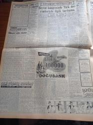 Cumhuriyet Gazetesi - 3 Aralık 1957 - Maliye Bakanı Hasan Polatkan Yeni Bütçeyi Açıkladı - Osman Bölükbaşı Dün Meclise Giderek Yemin Etti - Soğuklar Ve Fırtına Etrafı Kasıp Kavuruyor - Suriye Hadise Çıkarmak İstiyor - Vali Ve Belediye Reisi Mümtaz Tarhan Gemici Feneri İle Çalıştı - İlk Amerikan Suni Peyki Yarın Atılıyor - Nureddin Şazi Kösemihal - Seni Sevmek Kaderim Yazan Sinclair Levis Yazı Dizisi - 20. Asırda Hakiki Bir Robenson Yazı Dizisi - Bayan Roosevelt'e Bir Arap Şeyhi Talip Çıktı - Burhan Felek - Burgaz Adası - İstanbul Belediyesi Şehir Tiyatrosu - Deli Oyunu Yazan Refik Erduran - Opon Ağrı Kesici - İstanbul Selanik Belgrad Asfaltı - Avrupa Boks Şampiyonu Antoni Ruiz Öldü - Yeni Voleybol Antrenörü Nikola Solip - Dünya Ordulararası Futbol Şampiyonası - Neriman Köksal Puro Tuvalet Sabunları Kullanıyorum Diyor - Kasımpaşa Futbol Takımı Irak'a Gidiyor - Beşiktaş İsveç Vasteras Cumartesiye Oynayacaklar
