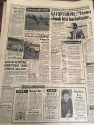 HÜRRİYET GAZETESİ  24 ARALIK 1968 YIL :21SAYI :7421---APOLLO 8 AY etrafında  dönüşe başlıyor ---Demirel , özel  bayram ziyaretini  aktör  Muammer  Karaca'ya  yaptı -----Bindallı Dünya da  Moda Oluyor   :Yakında Paris 'te Bindallı  elbiselerden  bir sergi açılacak ----Güzelyalı  Kadrinin  Yeri   Aile  Çay  Sarayında  :Dursun Salkım , Rüştü Demirci  , Nurinnisa  Toksöz , Nur Peri , Nihat Fırat ----İnce Memed   Anavarza  ovasında yaşadı  ---Fenerbahçe  bir adım daha ilerledi ---Fenerbahçe  ve Beşiktaş  2-0 Galatasaray  1-0 galip   ----Balkan  Basketbol  Şampiyonası  Yarın İzmir de Başlıyor---Kaloperoviç : Favori  olmak  bizi  korkutuyor  ----3 Amerikalı  astronot   tehlikeli  yolculuğun  ilk  kademesi  bitirdi  ---