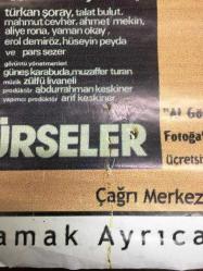 TÜRKAN ŞORAY AFİŞİ / POSTERİ - BÜYÜK BOY - ORİJİNAL - 100 X 70 cm EBADINDA - Original Turkish Big Size Poster - ''YILANI ÖLDÜRSELER'' FİLMİ ÖZEL GÖSTERİMİ, 9 NİSAN 2011, KATILIMCILAR; YAŞAR KEMAL, TÜRKAN ŞORAY, GÜNEŞ KARABUDA, ZÜLFÜ LİVANELİ, TALAT BULUT, ANDURRAHMAN KESKİNER, YAPIKREDİ KÜLTÜR SANAT YAYINCILIK, KADIIKÖY BELEDİYESİ