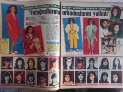 Ses Haftalık Aktüalite Sinema Tiyatro Müzik ve Gençlik Mecmuası Dergisi - 19 Mayıs 1986 - Sibel Turnagöl - Küçük Emrah - Çeçilya - Erol Büyükburç - Emel Büyükburç - Necla Nazır - Suna Yıldızoğlu - Türkan Şoray - Hülya Koçyiğit - Harika Avcı - İbrahim Tatlıses - Serpil Çakmaklı - Banu Alkan - Murteza Elgin - Şemsi İnkaya - Hülya Avşar - Kadir İnanır - Çetin Alp - Suna Yıldızoğlu - Nursel Budak - Ali Yatkın - Ferda Demir - George Scot - Stacy Keach - Gönül Yazar - John Wayne - Erol Büyükburç - Ferdi Tayfur - Necla Nazır - Unutulmayan Hatıralar - Ne Umduk, Ne Bulduk - Ülker Çağlar - Neslihan Acar - Gönül Yazar - Neslihan Acar - Pakize Abla - Kocası :Öğrenirse İkimizi de Öldürür - Federico Fellini - Jean Paul Belmondo - Kim Cattrall - Cemil İpekçi - Gökben - Prenses Stephanie - Duran Duran - Brooke Shields - Ersan Erdura - Fuat Güner fotoğraf ve haberi - Tam Takım Dergi