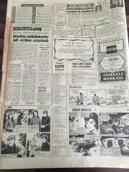 HÜRRİYET GAZETESİ 20 OCAK  1965 YIL :17 SAYI :6009--Leyla Sayar-Sungurlar Kazan Fabrikası reklamı-Başbakan  Meclis 'te Karakurt  olayları  üzerine  konuştu  : İnönü  :Sağ ve sol  hükümet  aleyhinde  çalışıyor  dedi ----Nüfus artışını  önlemek için  çok kocalı  evlilik  teklif edildi ---yan kesicilerin  yarıdan fazlası  kadın ve çocuk ---Aliki  Vuyuklaki  Papamihail  ile  evlendi ---Affedilen  mahkumiyetler  adli  sicilden  çıkarmalı  ---Gezici  okullarda   göçebe  çocuklarda  okutulacak ---Atomik  mayın döşemesi  kabul edilmedi ---Adana da yeni sistem  bir köprü  inşa ediyor ---Milli  takım , İstanbul  Ümit  Takımını  5-1 mağlup etti ---Kepçe  Ahmet  :Fenerbahçe 'yi  İstanbul da da  yeneceğiz---Lig Lideri   Çukurova  ,Bursa da  İddialı  Bursa sporla  oynuyor ---Tek  kişilik  denizaltı  nihayet  satışa çıkarıldı ---