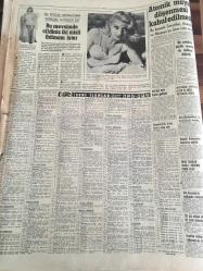 HÜRRİYET GAZETESİ 20 OCAK  1965 YIL :17 SAYI :6009--Leyla Sayar-Sungurlar Kazan Fabrikası reklamı-Başbakan  Meclis 'te Karakurt  olayları  üzerine  konuştu  : İnönü  :Sağ ve sol  hükümet  aleyhinde  çalışıyor  dedi ----Nüfus artışını  önlemek için  çok kocalı  evlilik  teklif edildi ---yan kesicilerin  yarıdan fazlası  kadın ve çocuk ---Aliki  Vuyuklaki  Papamihail  ile  evlendi ---Affedilen  mahkumiyetler  adli  sicilden  çıkarmalı  ---Gezici  okullarda   göçebe  çocuklarda  okutulacak ---Atomik  mayın döşemesi  kabul edilmedi ---Adana da yeni sistem  bir köprü  inşa ediyor ---Milli  takım , İstanbul  Ümit  Takımını  5-1 mağlup etti ---Kepçe  Ahmet  :Fenerbahçe 'yi  İstanbul da da  yeneceğiz---Lig Lideri   Çukurova  ,Bursa da  İddialı  Bursa sporla  oynuyor ---Tek  kişilik  denizaltı  nihayet  satışa çıkarıldı ---