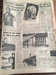 HÜRRİYET GAZETESİ 20 OCAK  1965 YIL :17 SAYI :6009--Leyla Sayar-Sungurlar Kazan Fabrikası reklamı-Başbakan  Meclis 'te Karakurt  olayları  üzerine  konuştu  : İnönü  :Sağ ve sol  hükümet  aleyhinde  çalışıyor  dedi ----Nüfus artışını  önlemek için  çok kocalı  evlilik  teklif edildi ---yan kesicilerin  yarıdan fazlası  kadın ve çocuk ---Aliki  Vuyuklaki  Papamihail  ile  evlendi ---Affedilen  mahkumiyetler  adli  sicilden  çıkarmalı  ---Gezici  okullarda   göçebe  çocuklarda  okutulacak ---Atomik  mayın döşemesi  kabul edilmedi ---Adana da yeni sistem  bir köprü  inşa ediyor ---Milli  takım , İstanbul  Ümit  Takımını  5-1 mağlup etti ---Kepçe  Ahmet  :Fenerbahçe 'yi  İstanbul da da  yeneceğiz---Lig Lideri   Çukurova  ,Bursa da  İddialı  Bursa sporla  oynuyor ---Tek  kişilik  denizaltı  nihayet  satışa çıkarıldı ---