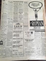 HÜRRİYET GAZETESİ 20 OCAK  1965 YIL :17 SAYI :6009--Leyla Sayar-Sungurlar Kazan Fabrikası reklamı-Başbakan  Meclis 'te Karakurt  olayları  üzerine  konuştu  : İnönü  :Sağ ve sol  hükümet  aleyhinde  çalışıyor  dedi ----Nüfus artışını  önlemek için  çok kocalı  evlilik  teklif edildi ---yan kesicilerin  yarıdan fazlası  kadın ve çocuk ---Aliki  Vuyuklaki  Papamihail  ile  evlendi ---Affedilen  mahkumiyetler  adli  sicilden  çıkarmalı  ---Gezici  okullarda   göçebe  çocuklarda  okutulacak ---Atomik  mayın döşemesi  kabul edilmedi ---Adana da yeni sistem  bir köprü  inşa ediyor ---Milli  takım , İstanbul  Ümit  Takımını  5-1 mağlup etti ---Kepçe  Ahmet  :Fenerbahçe 'yi  İstanbul da da  yeneceğiz---Lig Lideri   Çukurova  ,Bursa da  İddialı  Bursa sporla  oynuyor ---Tek  kişilik  denizaltı  nihayet  satışa çıkarıldı ---