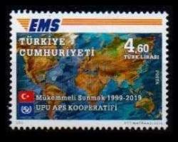+++ 2019 UPU APS KOOPERATİFİ     - DAMGASIZ